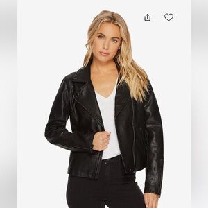 Blank NYC Faux Leather Moto Jacket